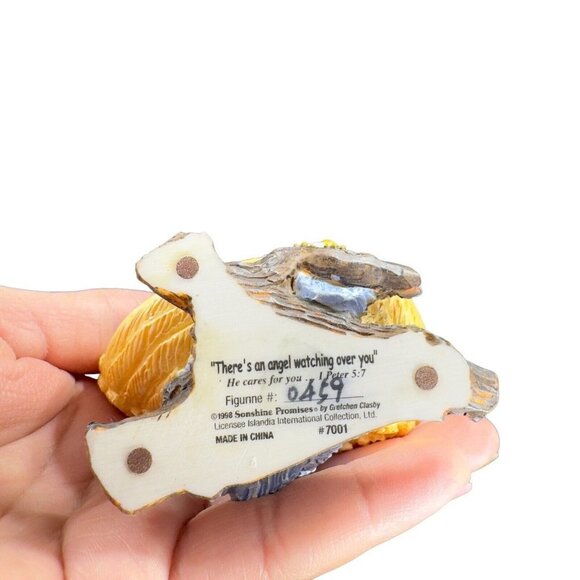 1998 Bluebird Figurine Inspirational Sonshine Promises There’s An Angel Watching - Picture 5 of 13